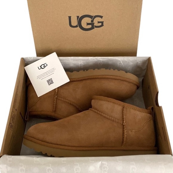Ugg Classic Ultra Mini Boots Chestnut - Picture 5 of 14